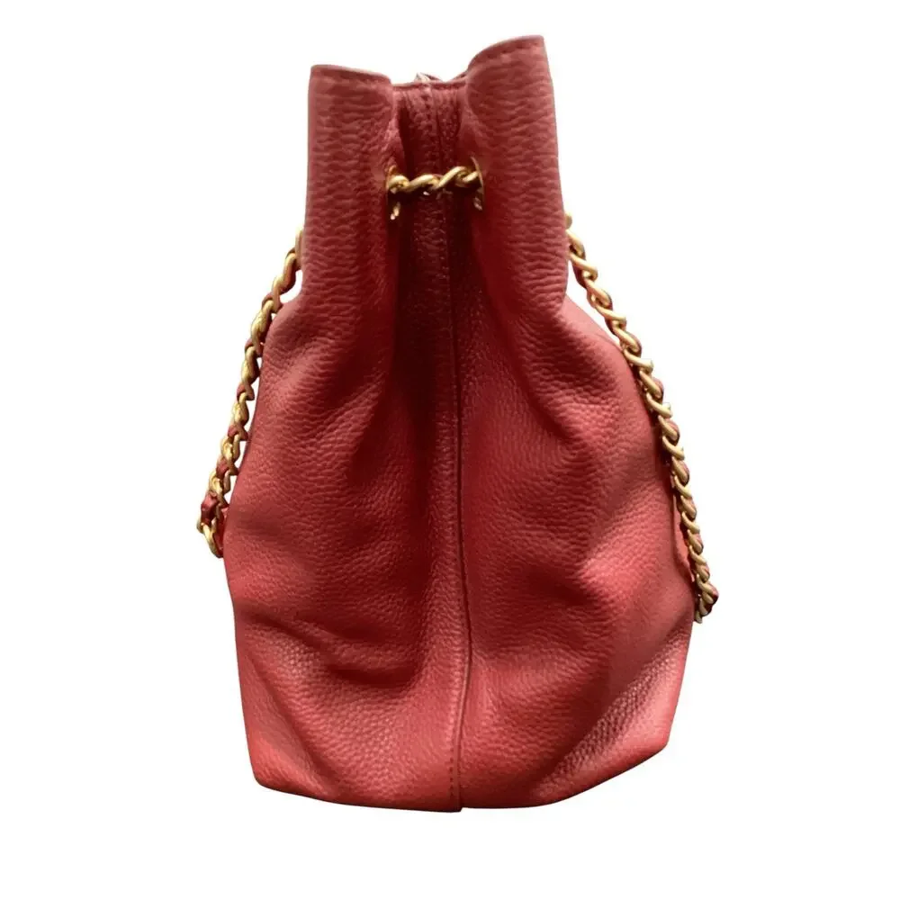 Tory Burch Purse Women 1Size Straps Partially With Chain Britten Pebbled Leather